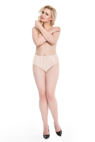 Figi Julimex Pearl Panty S-3XL beżowy L