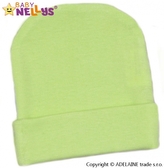 Baby Nellys Novorozenecká čepička  - zelená; 56 (1-2m)