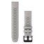 Výměnný pásek pro hodinky GARMIN QuickFit 22 mm Band Gray/Moss Si