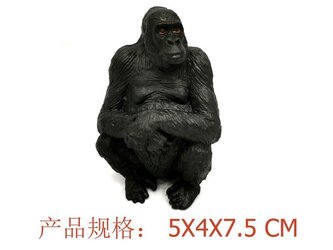 A - Figurka Gorila samice 7,5 cm