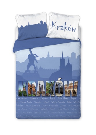POŚCIEL KPL. TRAVEL 160X200+2X70X80 BAW. KRAKÓW