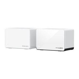 WiFi router TP-Link Mercusys Halo H85X(2-pack) WiFi 6, AX3000, 1x 2,5GLAN, 2x GLAN2,4/5 GHz