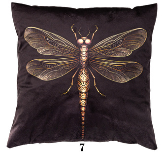 POSZEWKA WELUR DRUK 40CM X 40CM PDW-007