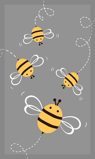 RĘCZNIK KIDS 001 30X50 BAW. DRUK