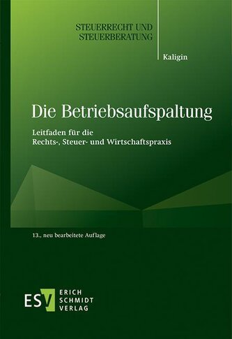 Die Betriebsaufspaltung