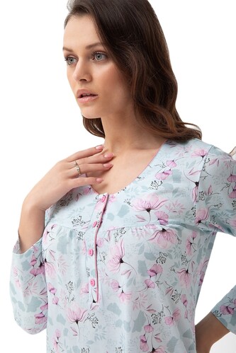 Koszula Luna 038 3XL Z24/25 damska miętowy 3XL