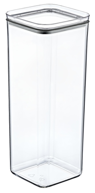 Dóza CRYSTAL 2l 10,5x10,5x27cm