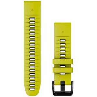Výměnný pásek pro hodinky GARMIN QuickFit 22 mm Band Lime/Graphit