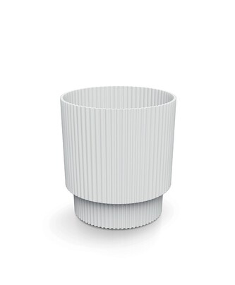 Květináč MILLA VII bílý, varianta 12,8 cm