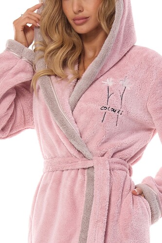 Szlafrok L&L 2419 Tess długi S-2XL damski baletowy L-170/102/110