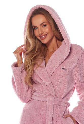 Szlafrok L&L 2204 Brandi S-XL damski baletowy M-164/98/106