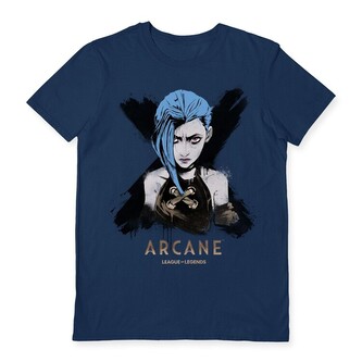 Tričko Arcane - Jinx Portrait, S