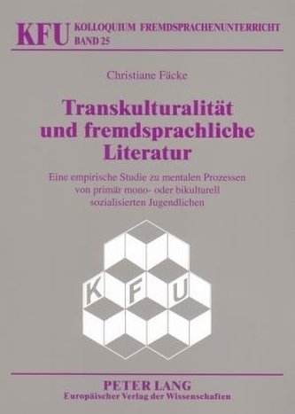 Transkulturalität und fremdsprachliche Literatur