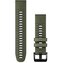 Výměnný pásek pro hodinky GARMIN QuickFit 22 mm Band Moss/Graphit