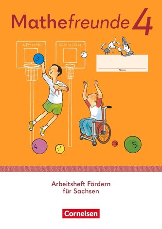 Mathefreunde 4. Schuljahr - Ausgabe Sachsen 2022 -  Arbeitsheft Fördern