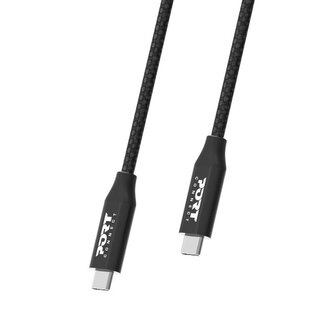 PORT CONNECT kabel USB-C na USB-C, 100 W, 2 m, černý