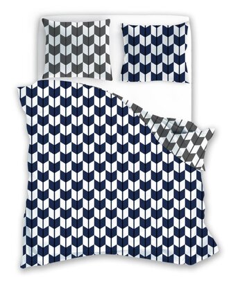 POŚCIEL KPL.220X200+2x70X80 PURE COTTON 007  BAW.
