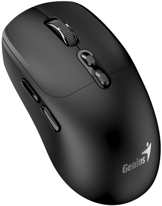 GENIUS NX-8080S BT Noble Black/ duální Bluetooth + 2,4GHz/ 1600 dpi/ bezdrátová/ Copilot/ tichá/ 7tlačítková/ černá