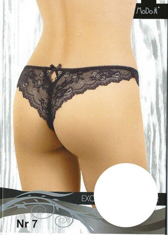 Stringi Modo Exclusive nr 07 S-L biały S