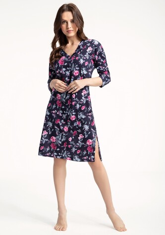 Koszula Luna 072 3/4 M-2XL granatowy M