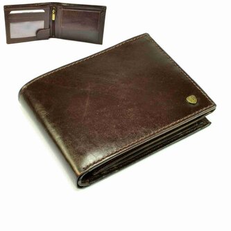 Rovicky Pánská peněženka hnědá kožená Rovicky Pánská peněženka hnědá kožená
