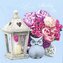 Ubrousky MAKI L (20ks) Shabby Chic with Lantern