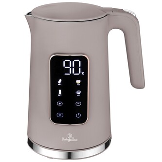 BERLINGERHAUS Rychlovarná konvice s regulací teploty digitální 1,7 l Taupe Collection BH-9736