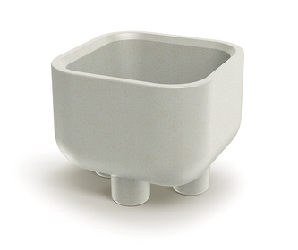 Květináč s nožičkami MOLTA SQUARE 48 cm - barva: písková