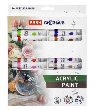 Akrylové farby 24 EASY farieb