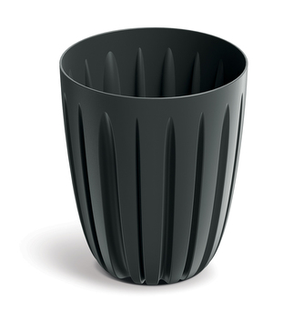 Květináč WARIO 19,2 cm - barva: uhelná