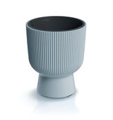 Květináč MILLY s vkladem 39 cm - barva: světle šedá