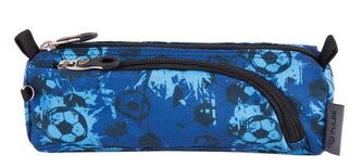 Penál "Blue Goal", kulatý, 2 kapsy, PULSE 122279