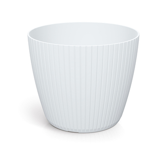 Květináč LAMIA 38,5 cm - barva: bílá