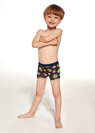 Bokserki Cornette Kids Boy 701/132 Chestnut 98-128 granatowy 98-104