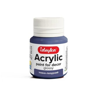 Farba akrylowa ciemnoniebieska 20ml