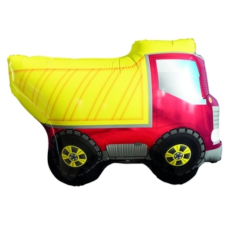 Foliový balonek Červený náklaďák 48 x 68 cm