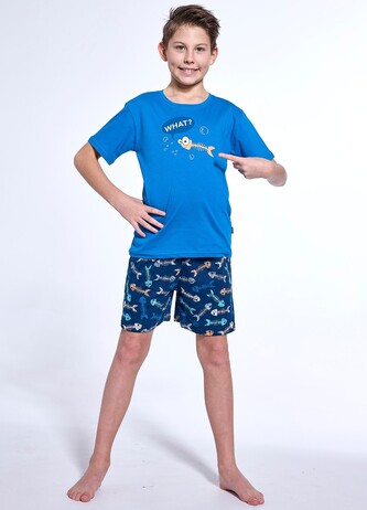 Piżama Cornette Young Boy 790/120 Fishing kr/r 134/164 niebieski 158-164
