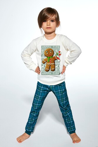 Piżama Cornette Kids Girl 594/171 Cookie 3 dł/r 86-128 ecru 110-116