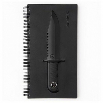Vojenské poznámky Nůž - černé