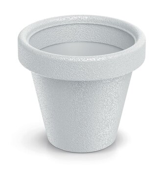 Květináč ORIGINA 39 cm - barva: bílá