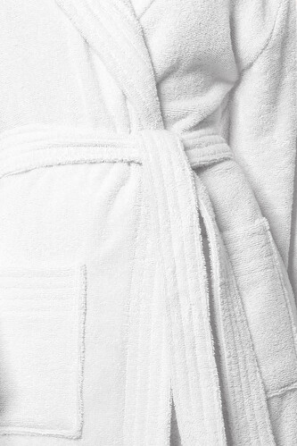 Szlafrok L&L 2102 długi S-2XL damski biały XL-171/106/114