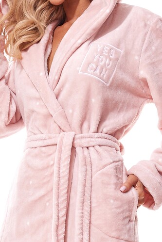 Szlafrok L&L 2324 Cally długi S-2XL damski baletowy XL-172/106/114