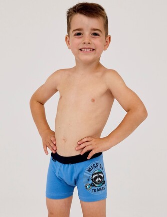 Bokserki Cornette Young Boy 700/137 Mission 134-164 niebieski 158-164