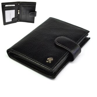 Rovicky Pánská peněženka černá kožená Rovicky Pánská peněženka černá kožená