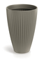 Květináč LATIA ROUND HIGH 40 cm - barva: mocca
