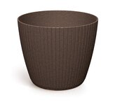 Květináč LAMIA ECO WOOD 38,5 cm - barva: naturo ECO