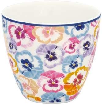 Porcelánový hrnek na latté Anine Pink