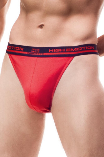 Slipy Cornette Tanga 501 High Emotion S-2XL czerwony XL