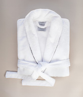 SZLAFROK VERDI L/XL FROTTE/VELUR BIAŁY SOFT TOUCH