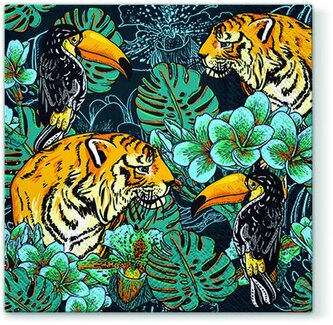 Ubrousky PAW Dekor L (20ks) Wild Nature